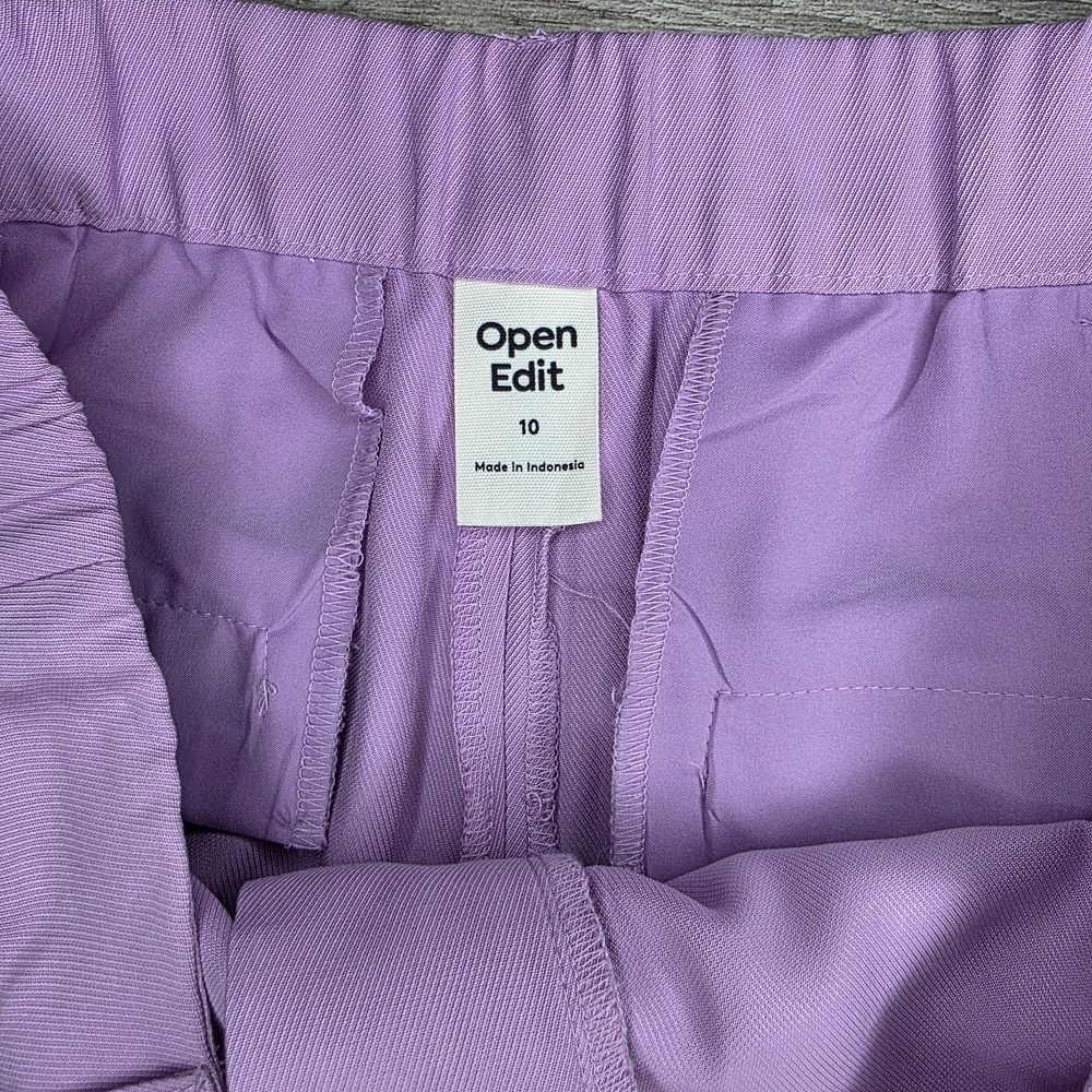 Open Edit NWT Lavender Wide-Leg Pants From Nordstrom - Picture 7 of 11